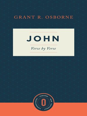 cover image of John Verse by Verse